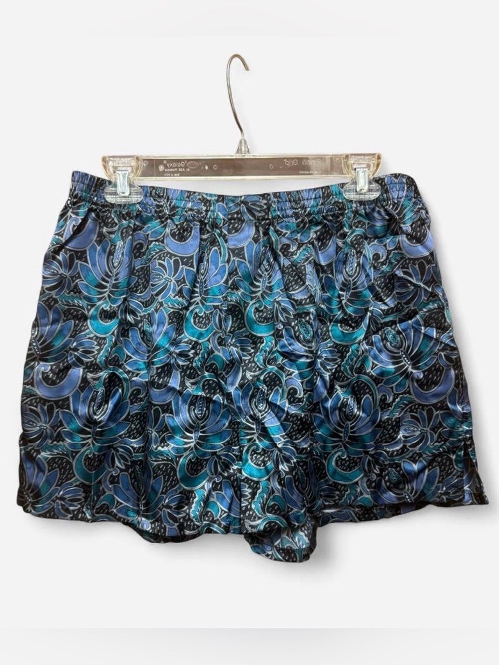 NWT Vintage Jockey Floral Print Silk Boxers